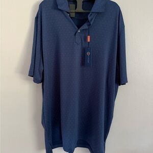 Golf Navy Men's Polo Shirt by stitch
